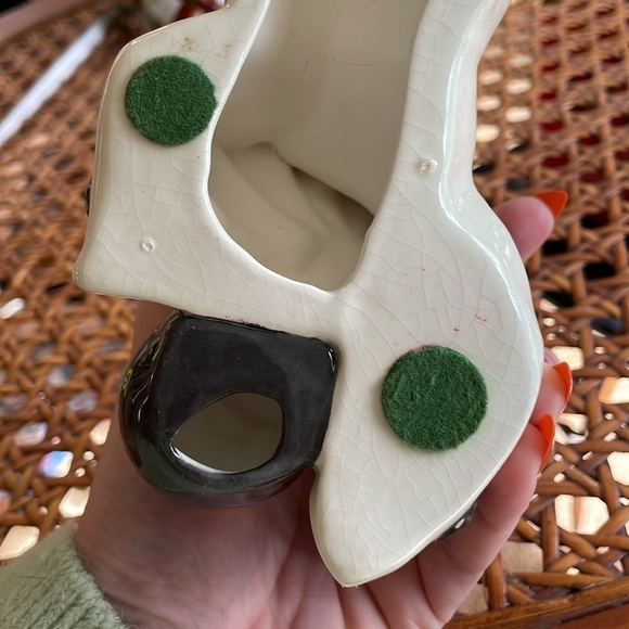 VTG Clowncore Art Deco Pantomime Black White Minimalist Ceramic Pierrot - Picture 10 of 15